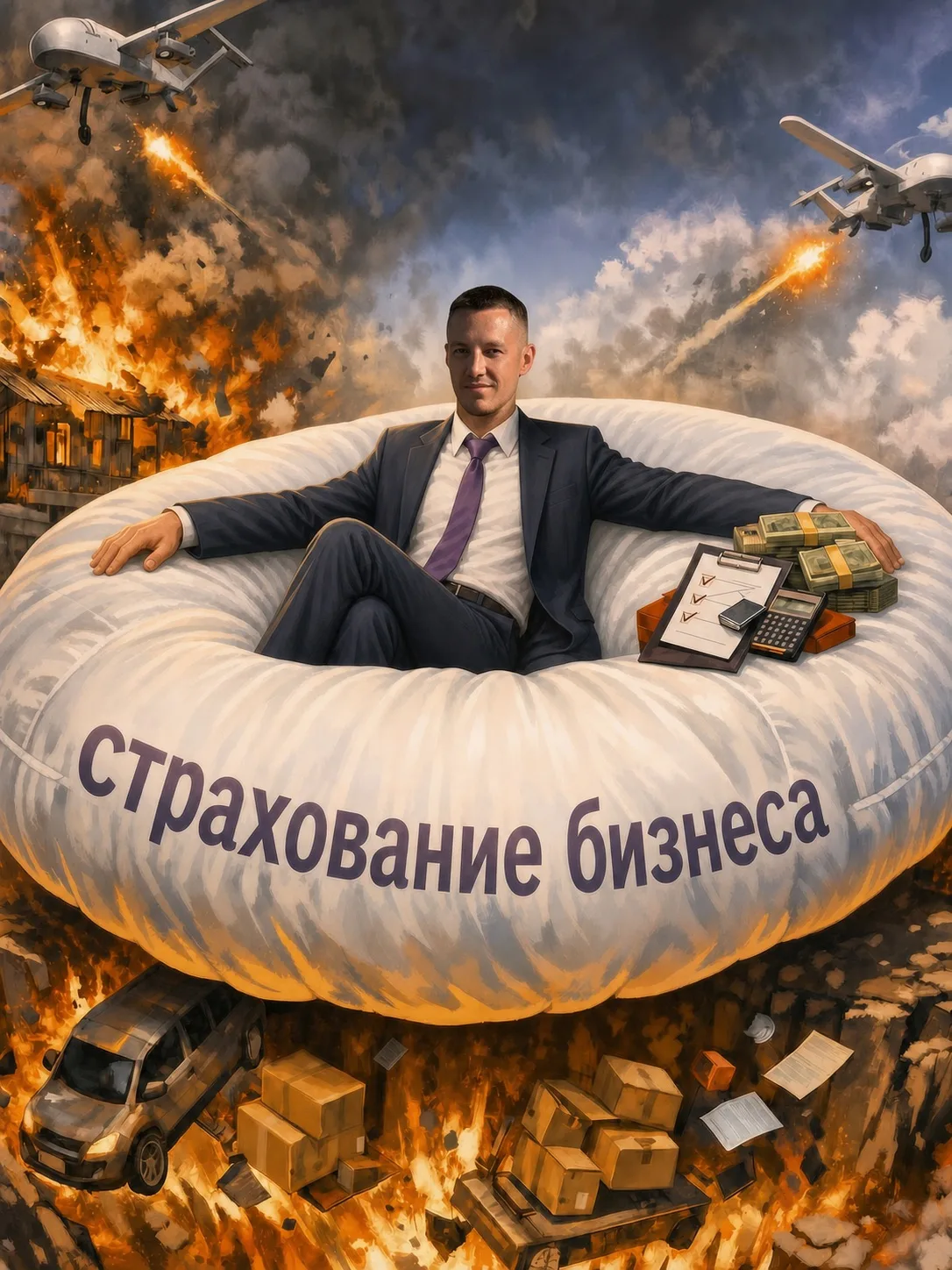 Беспилотники ударили. А подушка безопасности у бизнеса была?