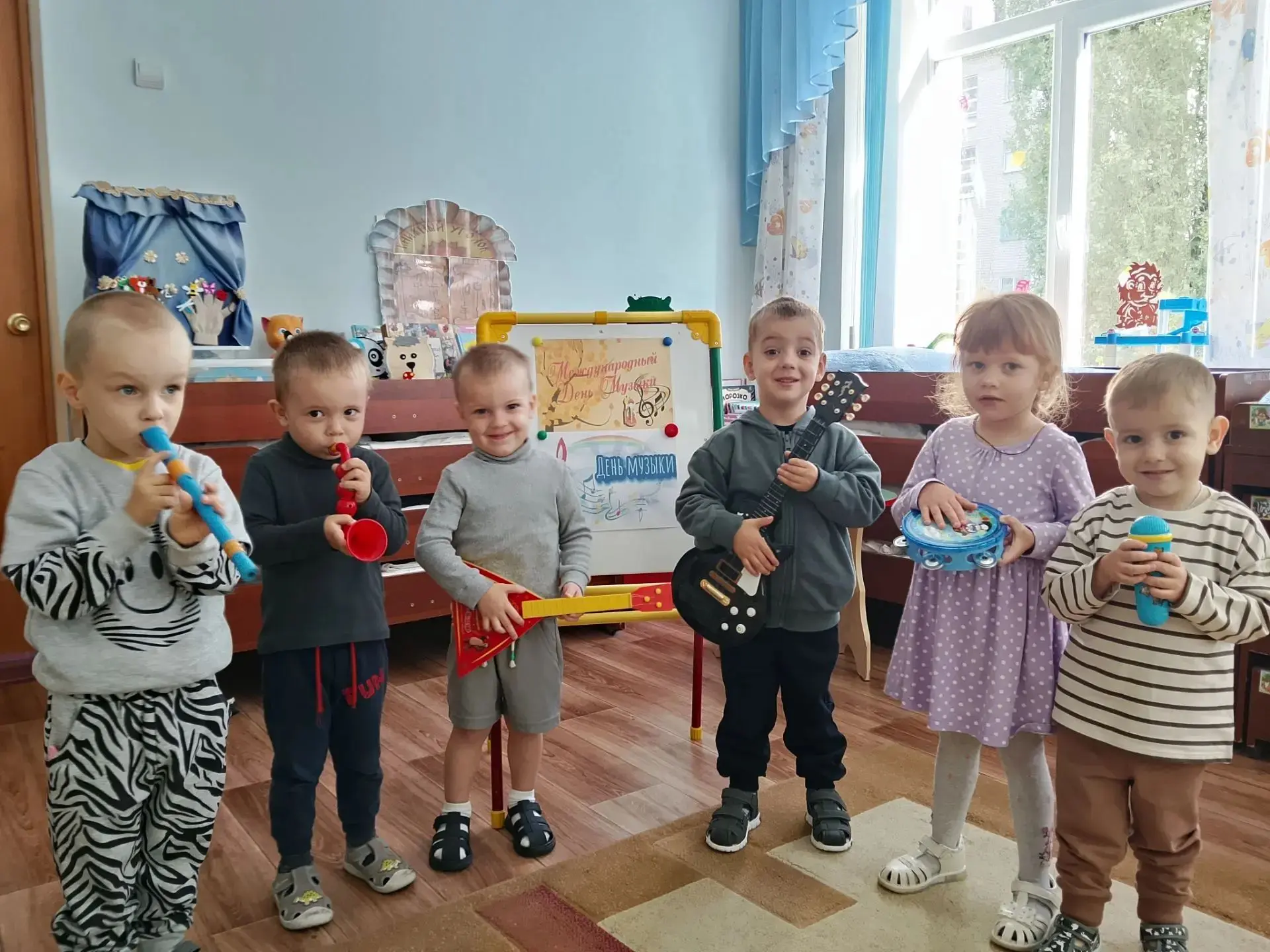 🎶 В нашем детском саду прошёл День музыки! 🎶