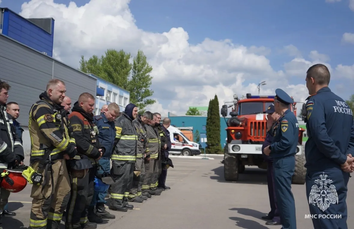 📌В Балашихе прошли масштабные учения по ликвидации пожара на производственном объекте  На территории