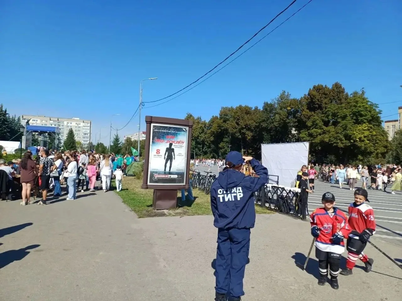Бойцы ОСП «ТИГР» на страже порядка в День города