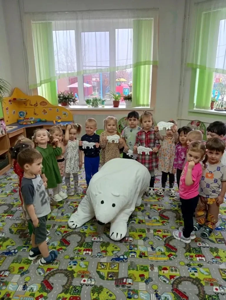День белого медведя в нашем детском саду!🐻‍❄️
