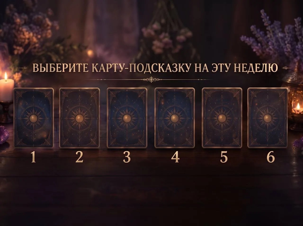 Выберите свою карту 🔮