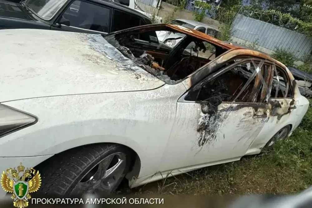 ❗️Автомобиль молодого гонщика-нарушителя сжег его отец и может лишиться свободы