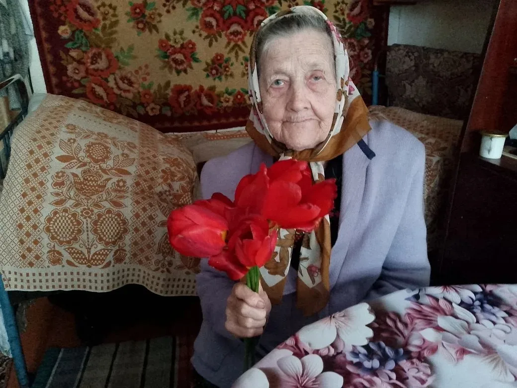 ☀18 мая свой 90‑летний юбилей отмечает Зинаида Ефимовна Тюменёва — жительница с.Кудеиха...