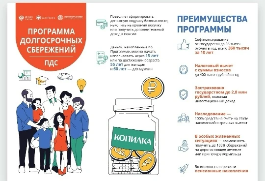 ПДС - Программа Долгосрочных Сбережений.