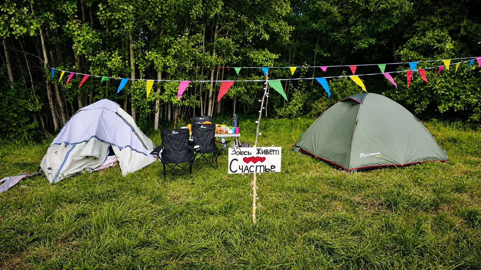 🏕️«Вилла в поле» - конкурс, который превратил наш палаточный лагерь в настоящее творче...