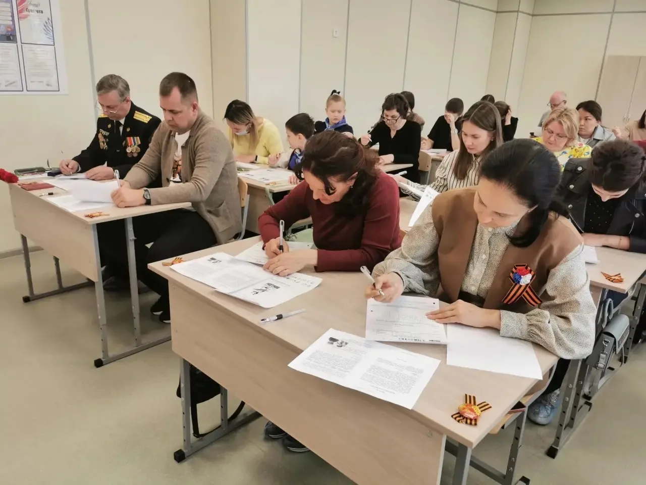 Сегодня мы в очередной раз приняли участие в международной  акции "Диктант Победы".   Цель акции - п