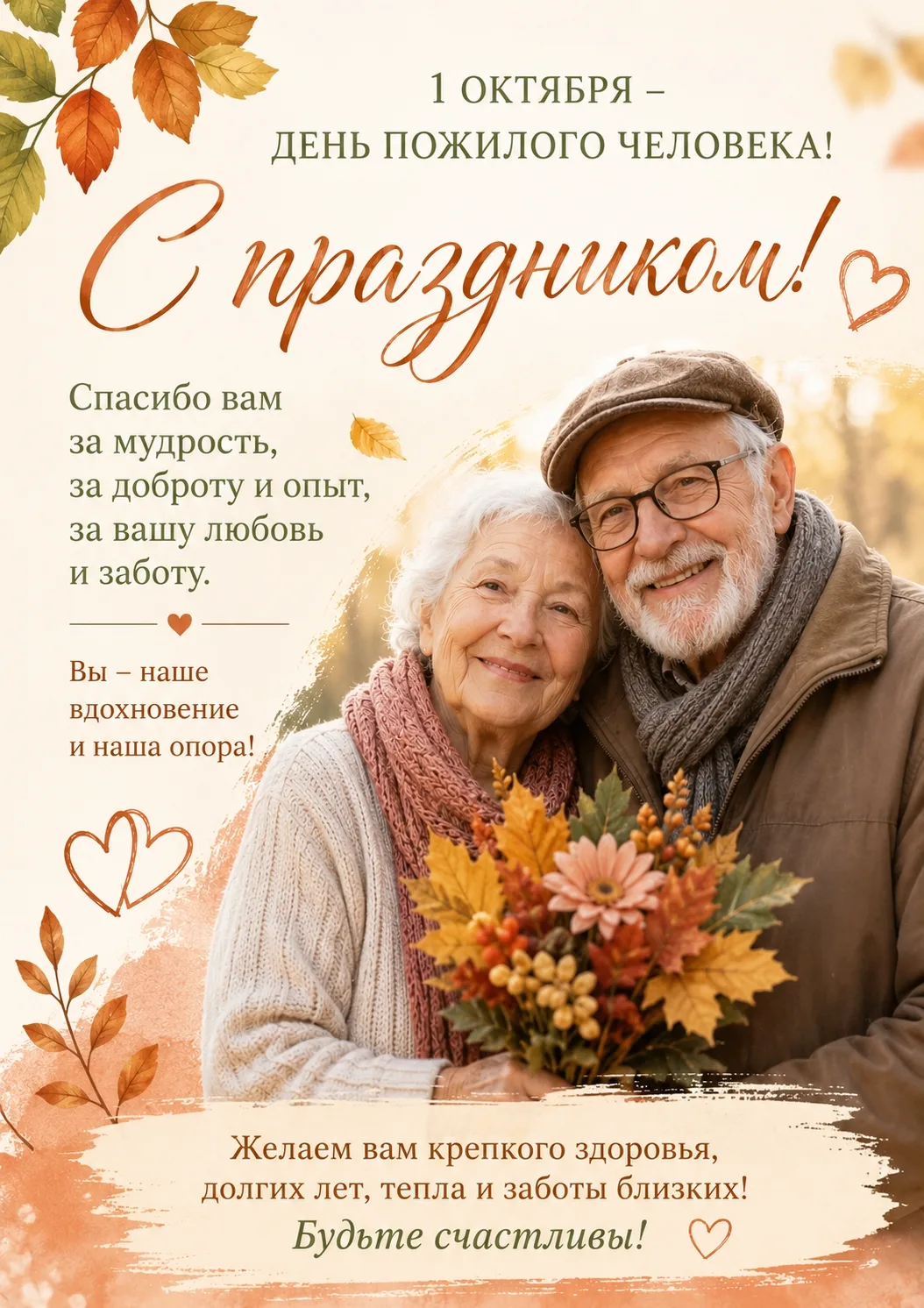 👵👴 Ко Дню пожилого человека — с любовью из начальной школы!