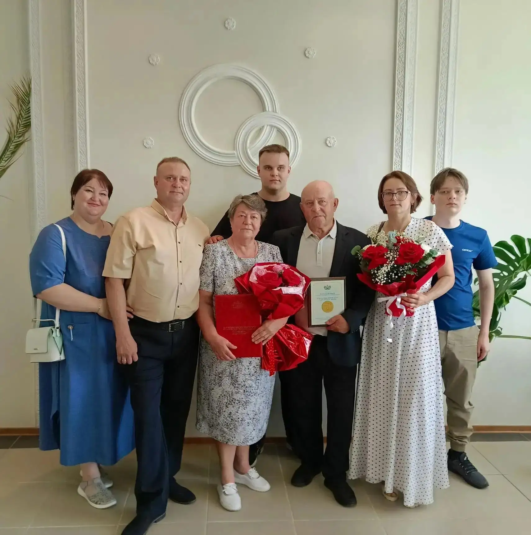Супруги Камагоровы из Викуловского округа отмечают 50-летний юбилей совместной жизни