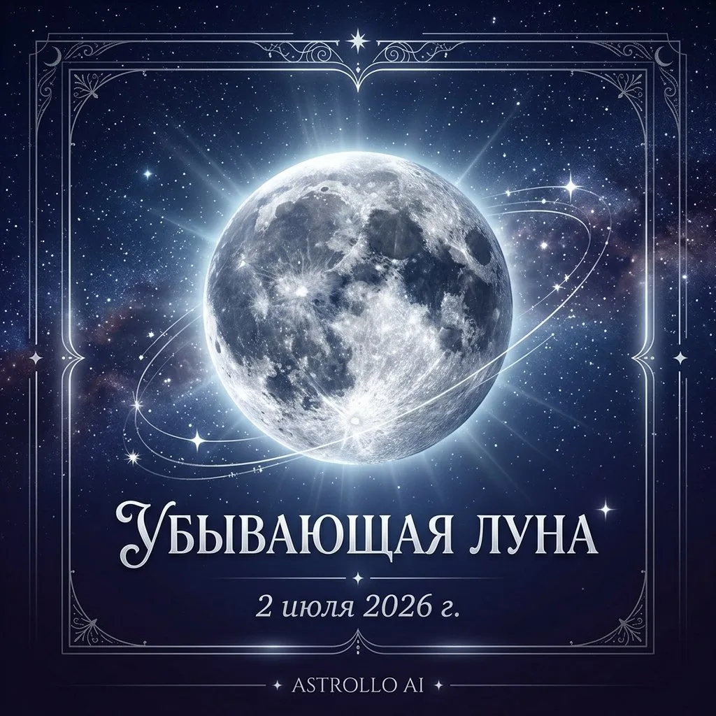 🌖 Убывающая луна  |  18-й лунный день