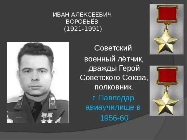 Иван Алексеевич Воробьёв: дважды Герой, дважды в небе