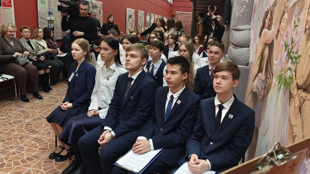 Сегодня в нашей гимназии состоялось по-настоящему значимое событие: у нас в гостях был председатель 