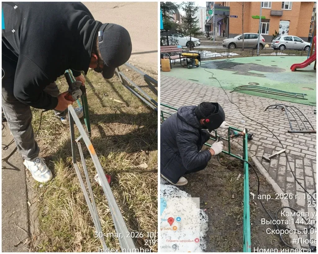 🛠 На текущей неделе управляющая компания «Азимут» приступила к комплексному благоустройству дворовых