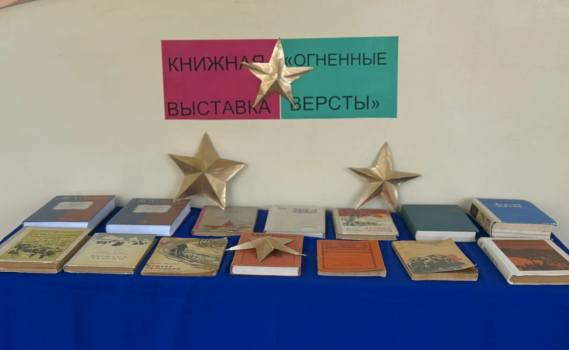 «Книжная выставка «Огненные версты»: память и гордость в рамках национального проекта «...