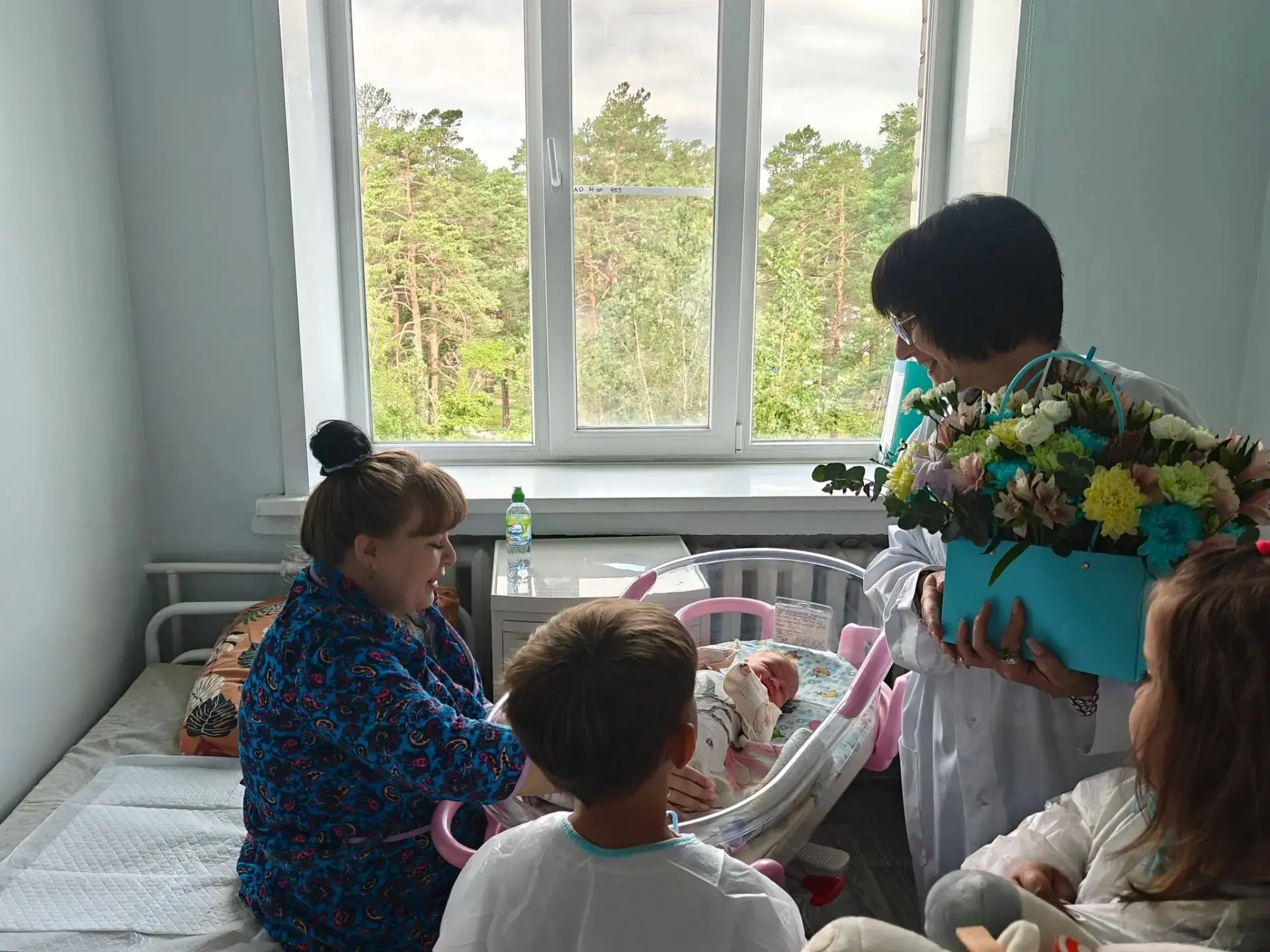 В День семьи, любви и верности первой в Забайкальском крае родилась девочка