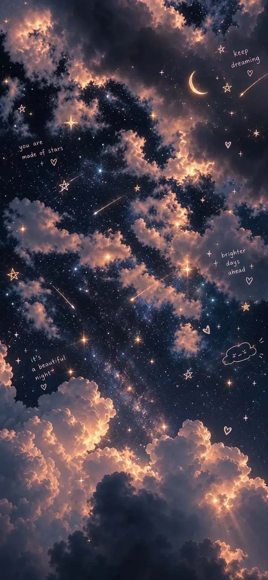 Обои в звездной эстетике ⭐️