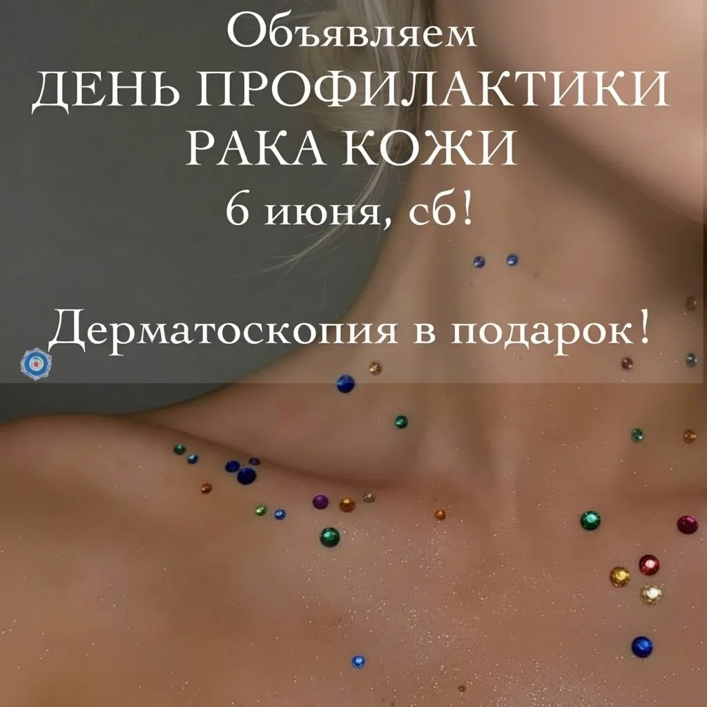 Вы просили - мы продлили День профилактики рака кожи 6 июня (суббота) в медицинском цен...