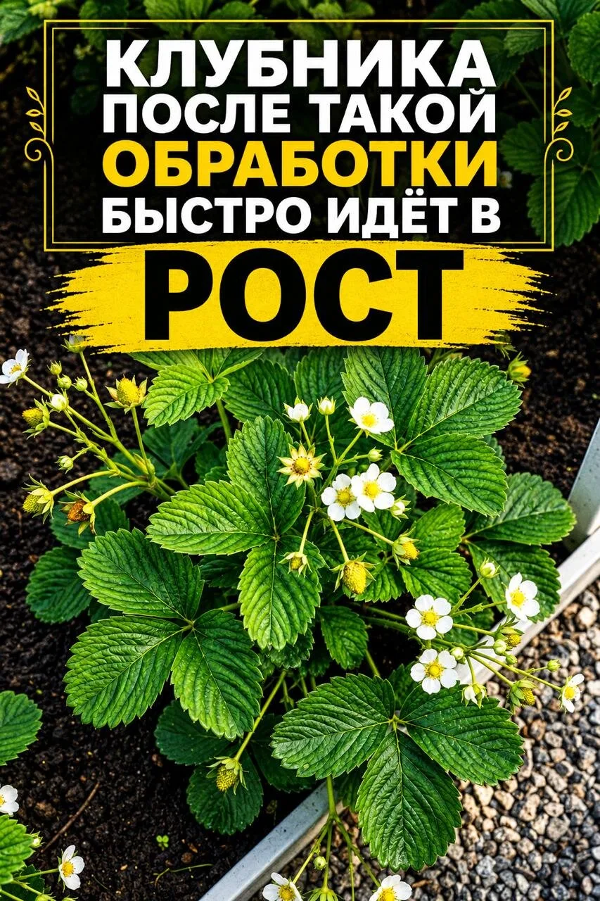 ПРОДУКТИВНЫЕ ВЫХОДНЫЕ: ОБРАБОТКА И ПОДКОРМКА КЛУБНИКИ