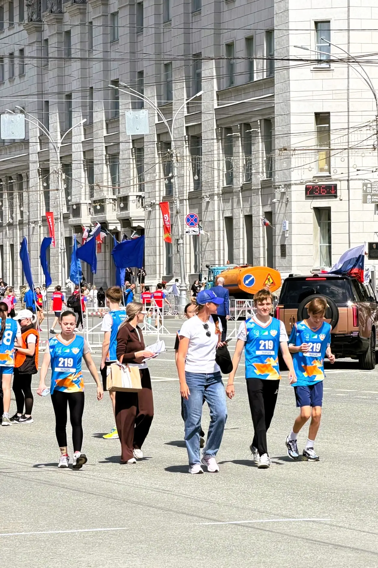 🏃‍♀️НА СТАРТЕ — КОМАНДА, НА ФИНИШЕ — ГОРДОСТЬ! 🏃‍♂️  9 мая на площади Ленина состоялась ежегодная ле