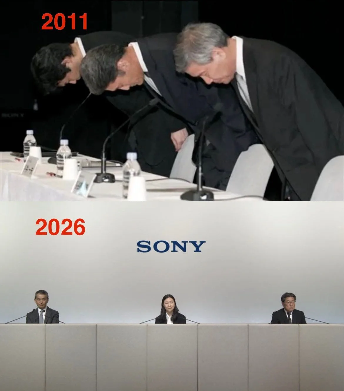 Фанаты подметили интересную деталь: руководство Sony после атаки на PSN в 2011 году, и ...