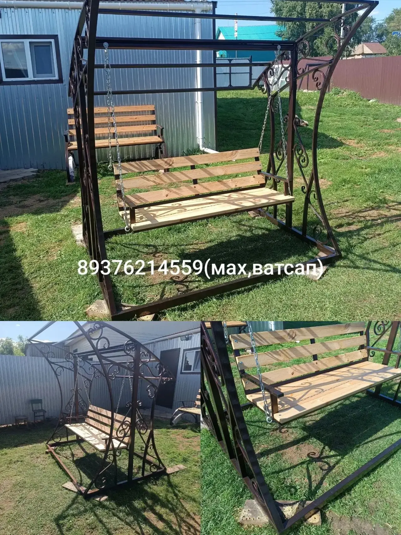 Скамейки, качели под заказ 
89376214559
