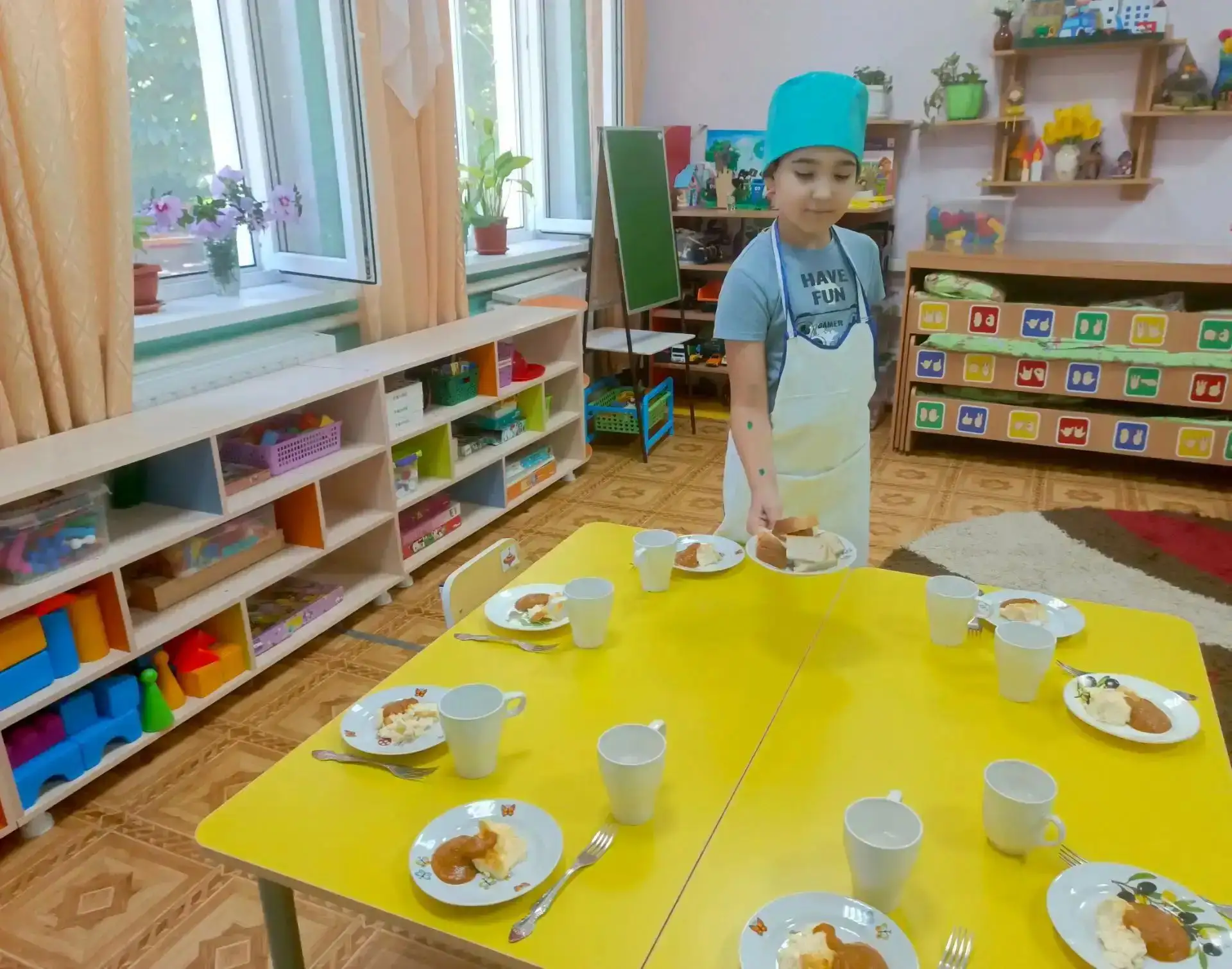 👩‍🍳Дежурство по столовой — это не просто помощь няне, а важный элемент трудового восп...