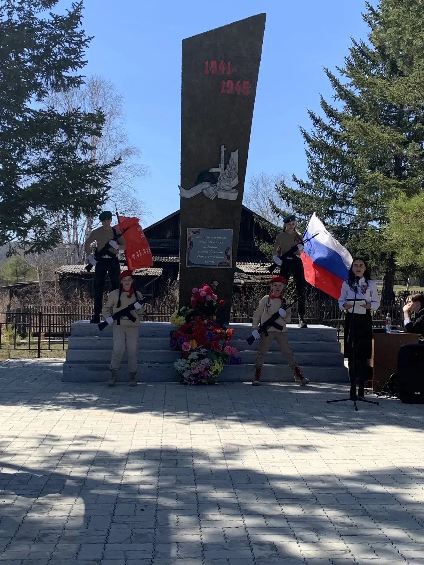 Поселок Юбилейный отметил День Победы особенным, трогательным событием. Маоу Юбилейненс...