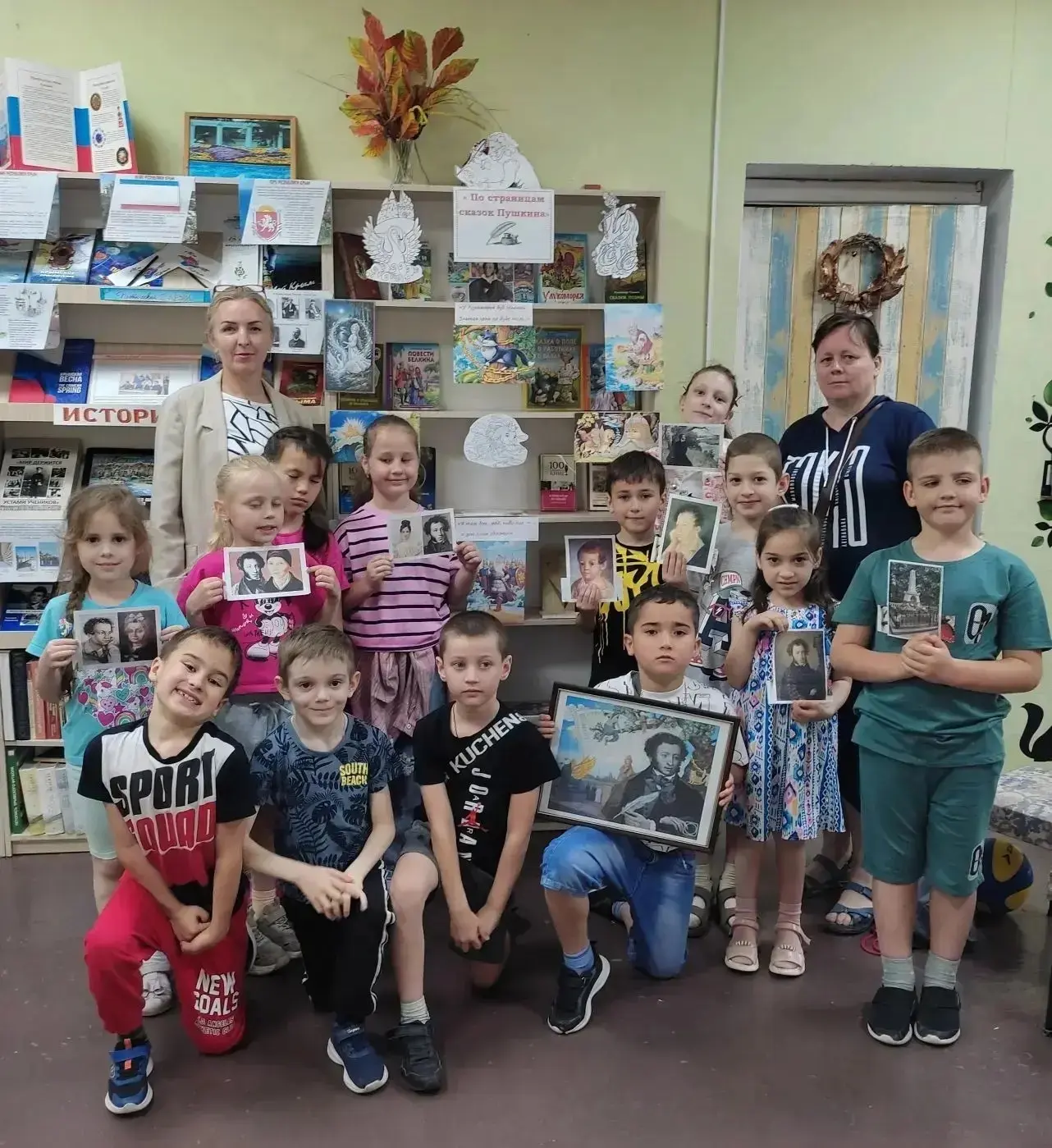 Пушкинские сказки ожили в сельской библиотеке! 📚✨
5 июня наша площадка отправилась в гости в уютную