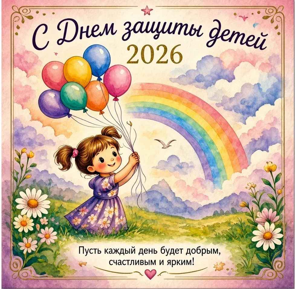 ‎Каждый год 1 июня мы отмечаем Международный день защиты детей. Этот день напоминает на...
