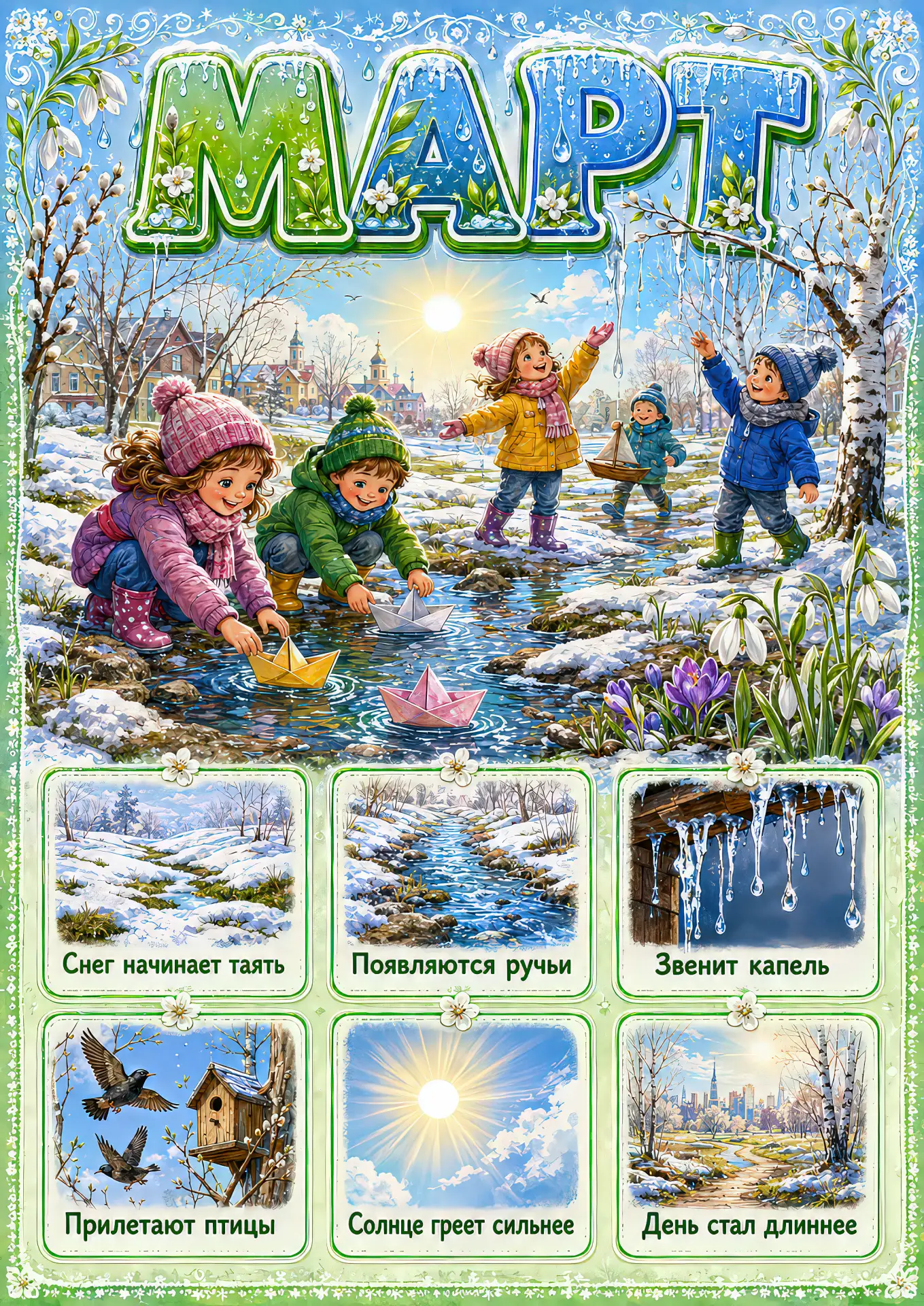 🌱☀️ ПРОДОЛЖАЕМ НАШ КАЛЕНДАРЬ ГОДА 💜