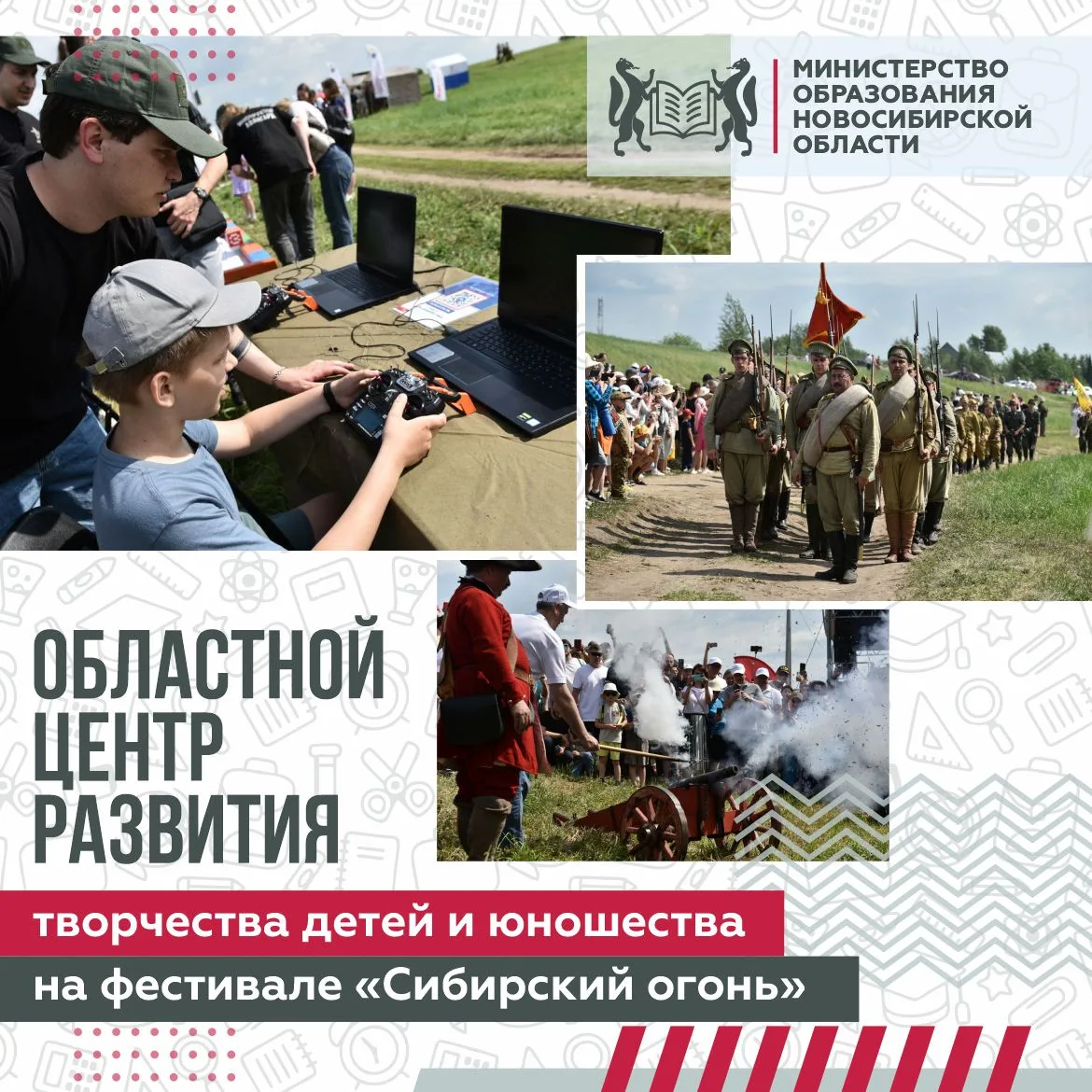 От античности до эпохи дронов: на фестивале «Сибирский огонь» Областной центр развития ...