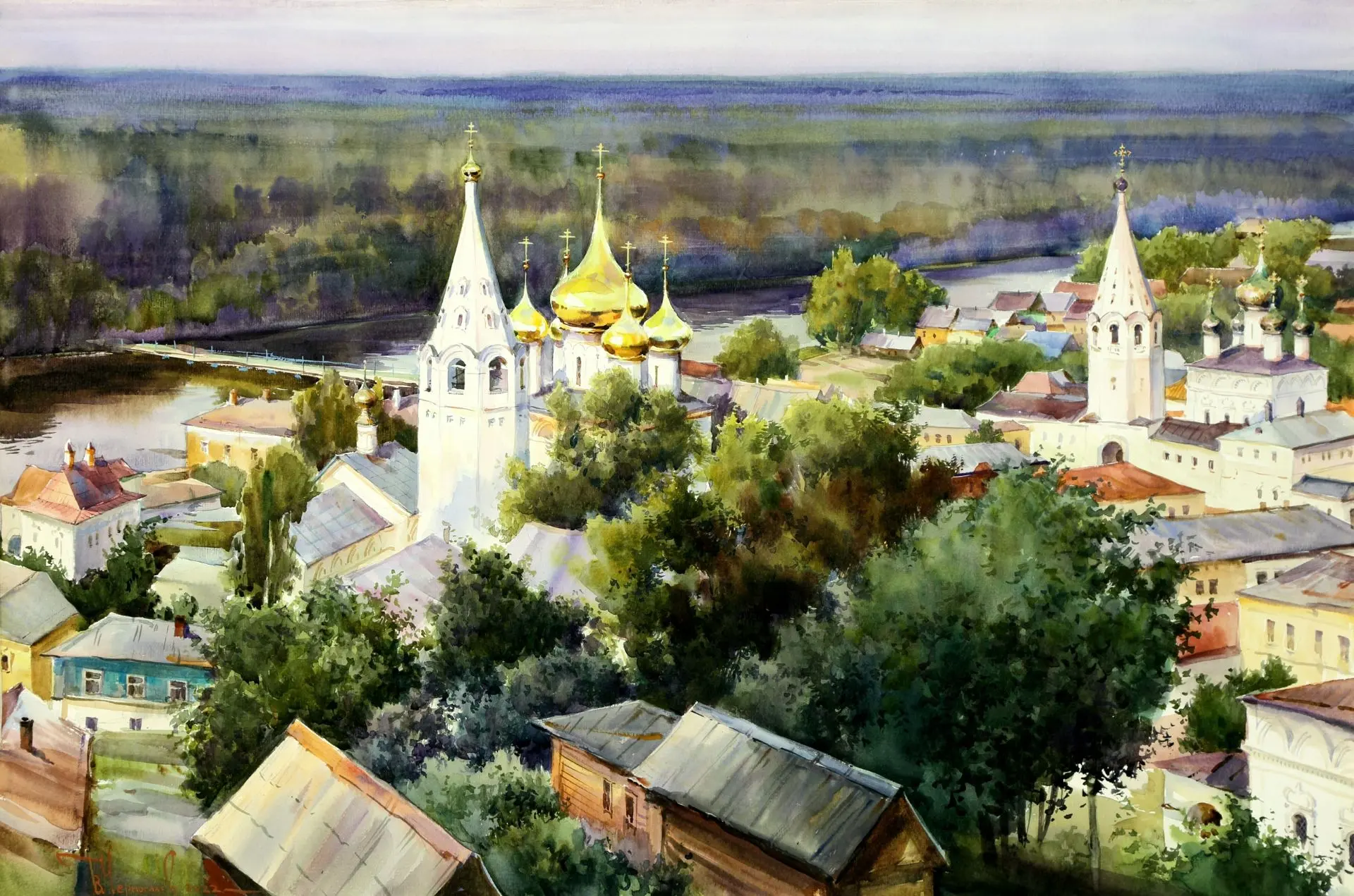 Скоро начнется онлайн-трансляция мастер-класса с художником Виталием Черногаловым  — бу...