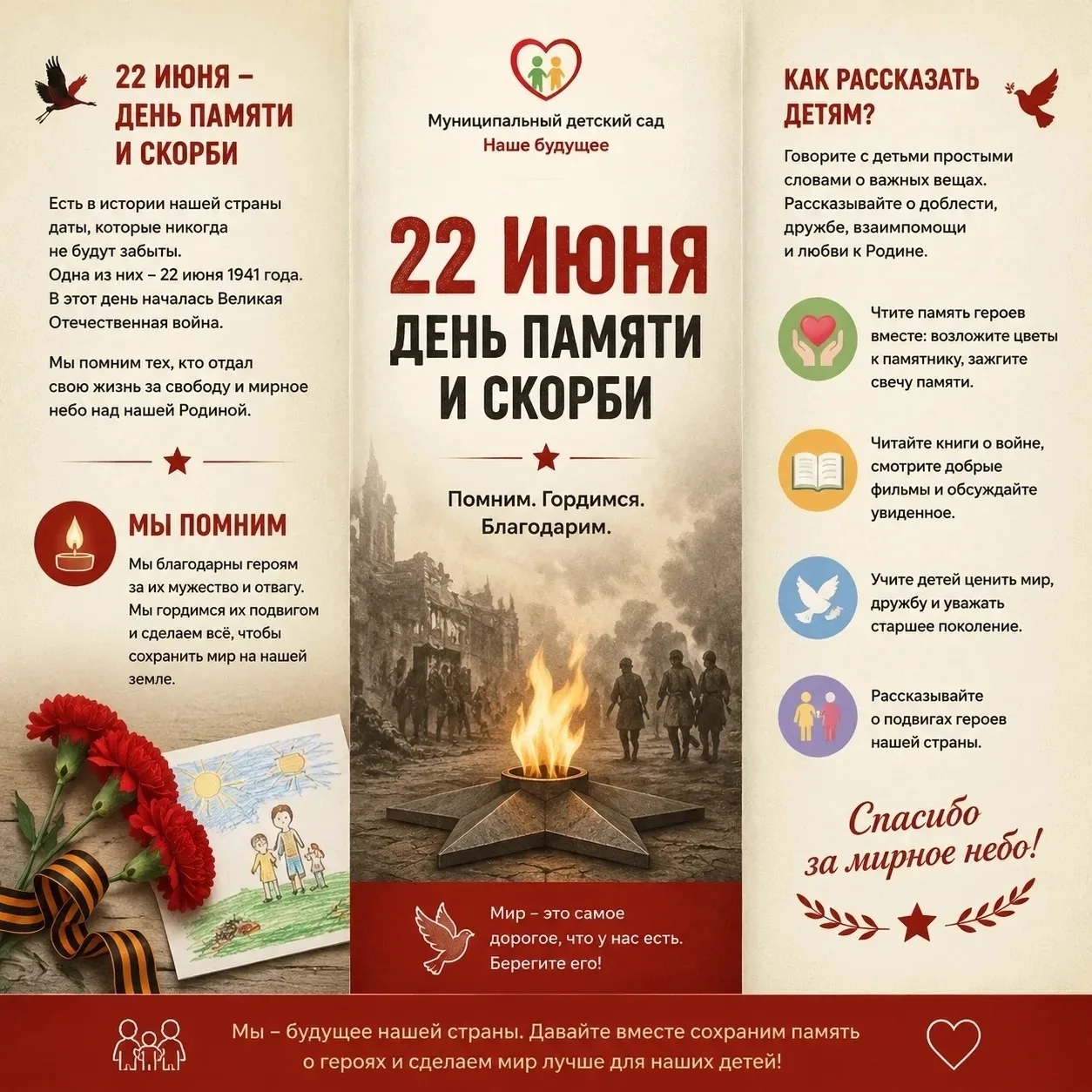 🕯️Сегодня, 22 июня 2026 года, исполняется 85 лет с начала Великой Отечественной войны. В этот день,