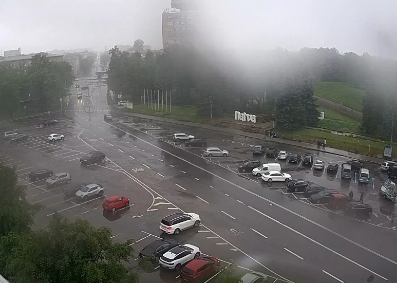 Камера - очередь из Нарвы (Эстония) в Россию https://balticlivecam.com/ru/cameras/eston...