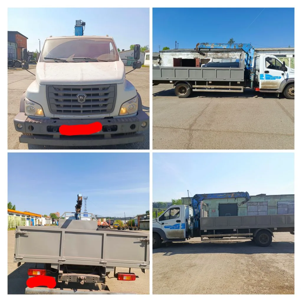 Переоборудование грузового фургона "ГАЗон Некст"  в бортовой с КМУ:
✅Демонтирован грузовой фургон 
✅
