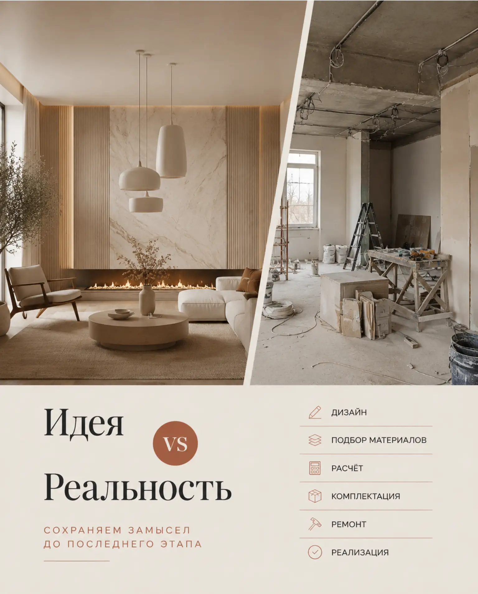 Почему хороший дизайн-проект может потеряться на этапе ремонта?