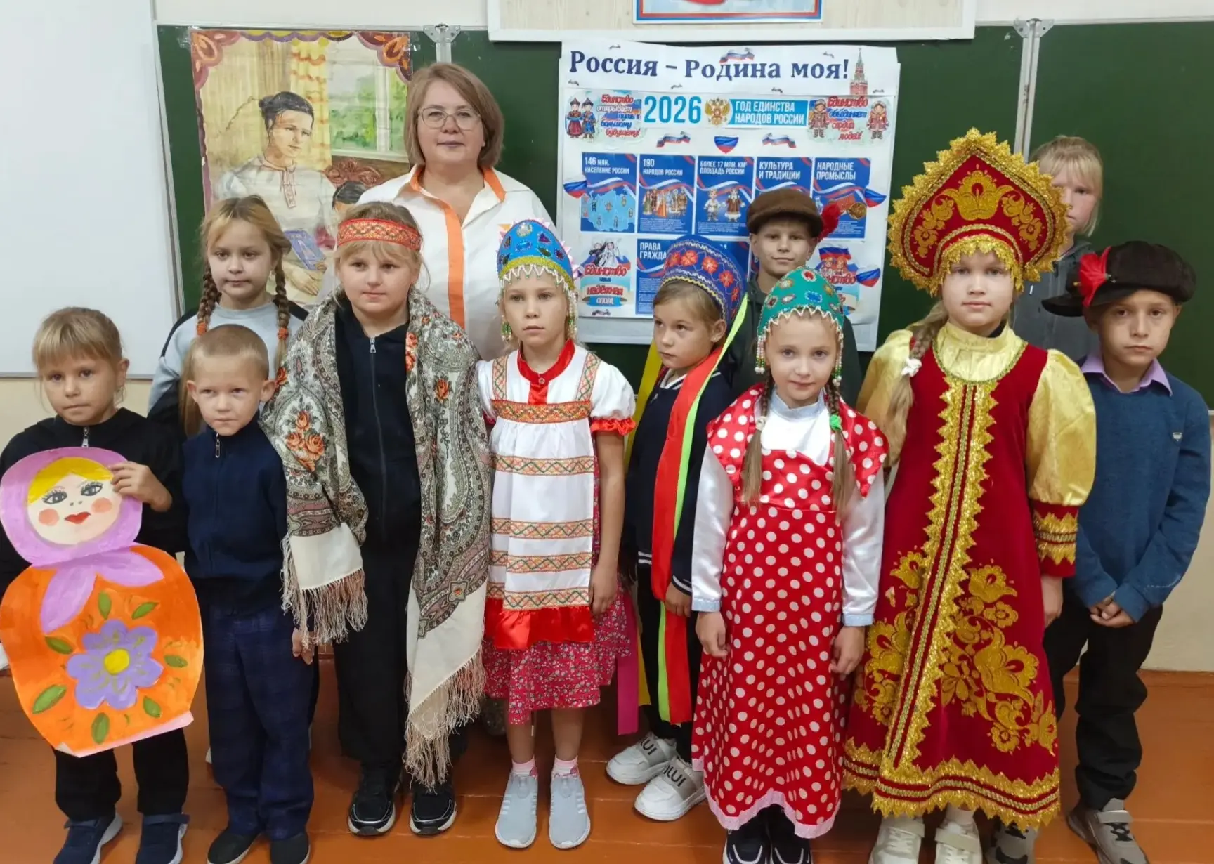 Фестиваль национальных  культур . Хоровод  дружбы