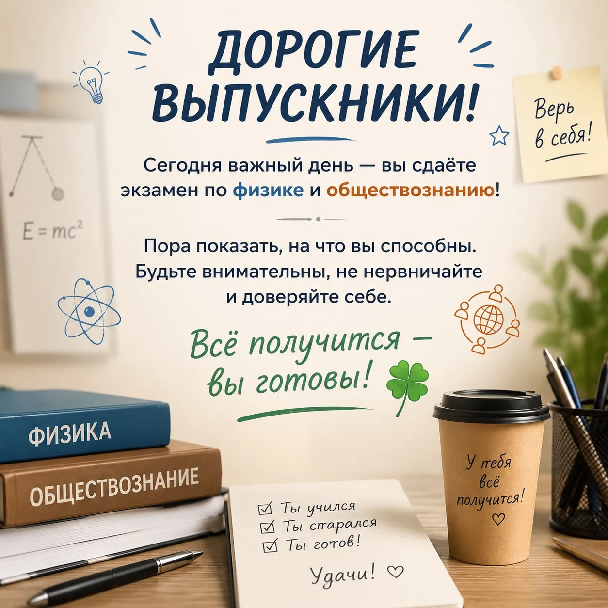 Дорогие выпускники!