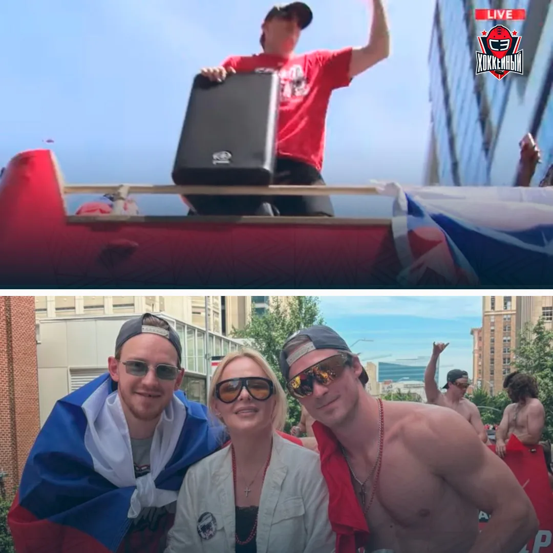 Российский флаг на чемпионском параде «Каролины» 🔥

❤️ — наши красавчики