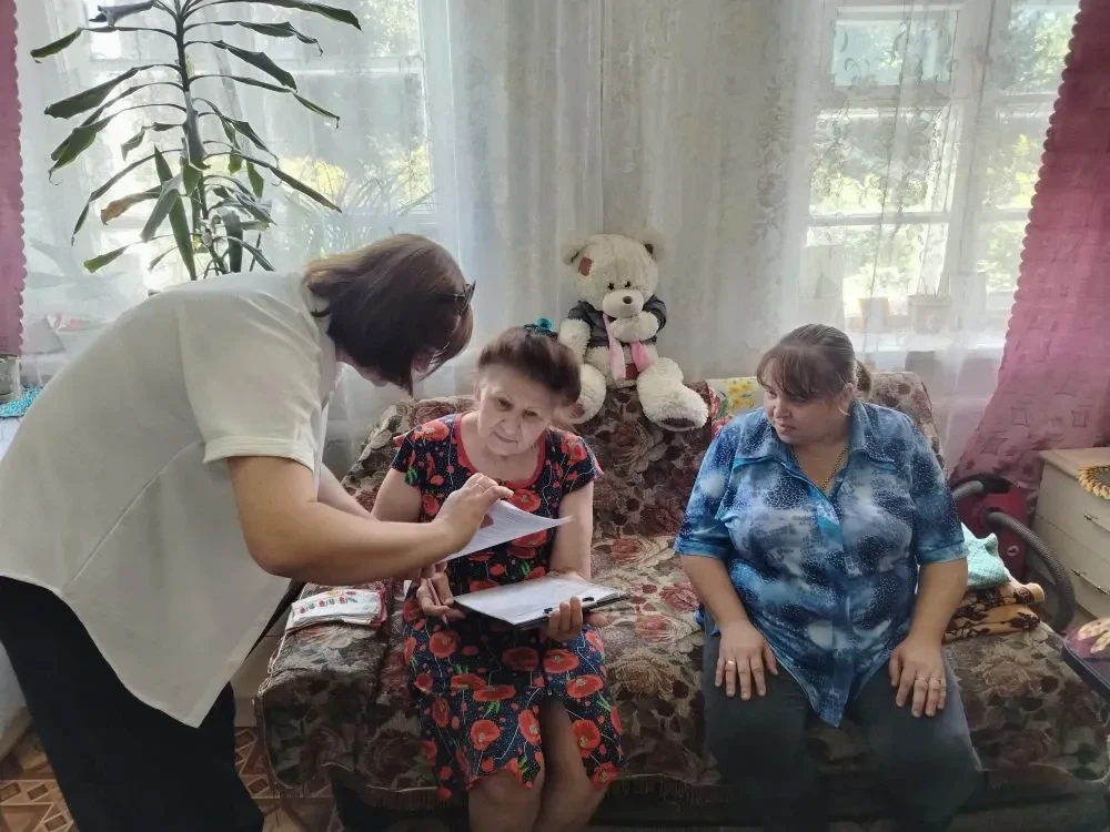 Проверка работы  социального работника по обслуживанию получателей социальных услуг.