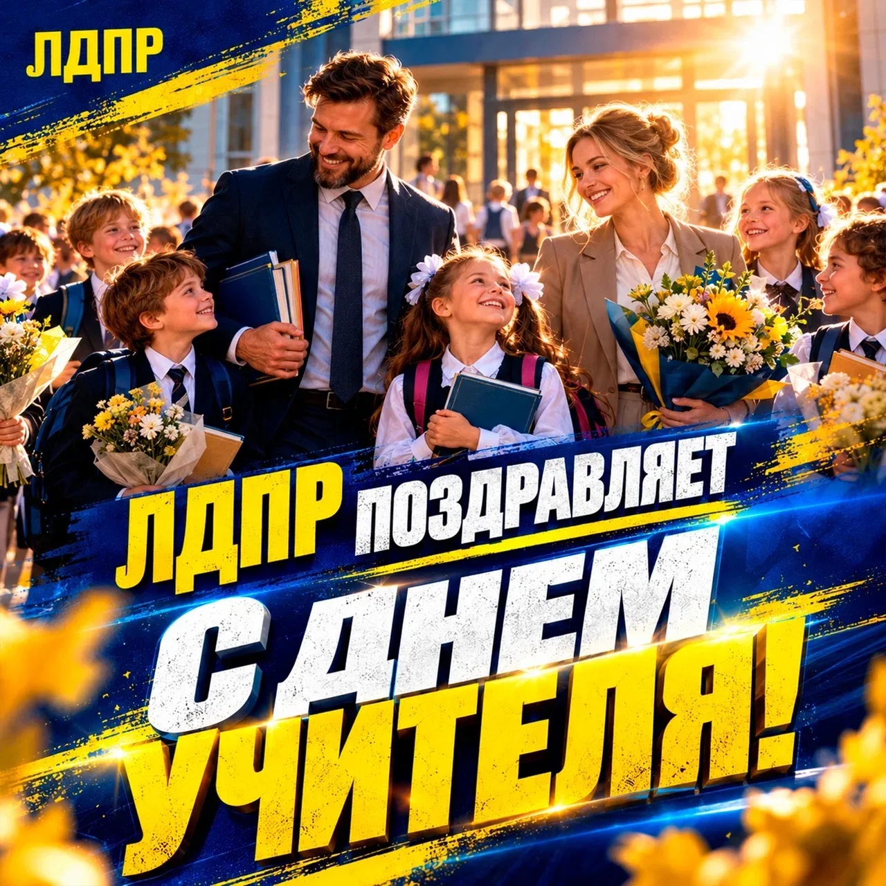 С Днём учителя! 🍎