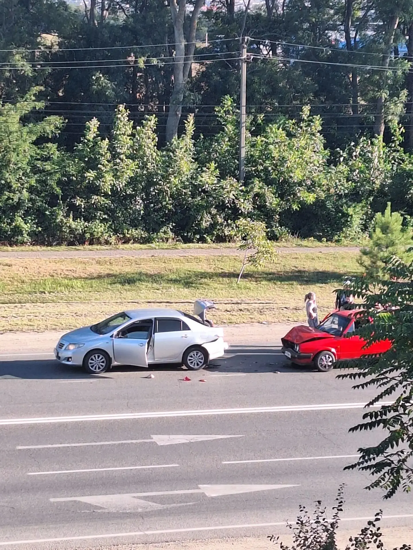 🕕 Сегодня около 18:10 возле дома №99А на Анапском шоссе столкнулись два легковых автомобиля.
⠀
📸 Ф