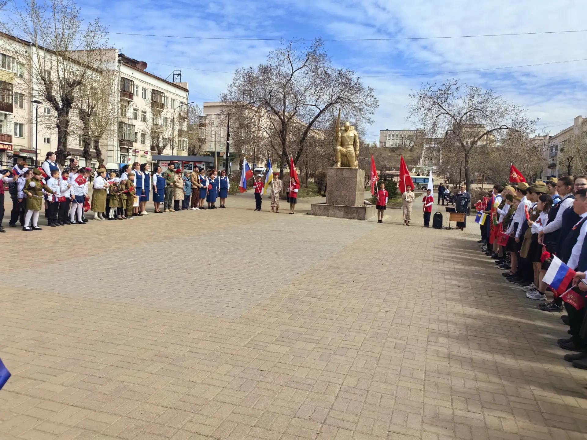 Митинг, посвящённый 81-й годовщине Победы в Великой Отечественной войне
