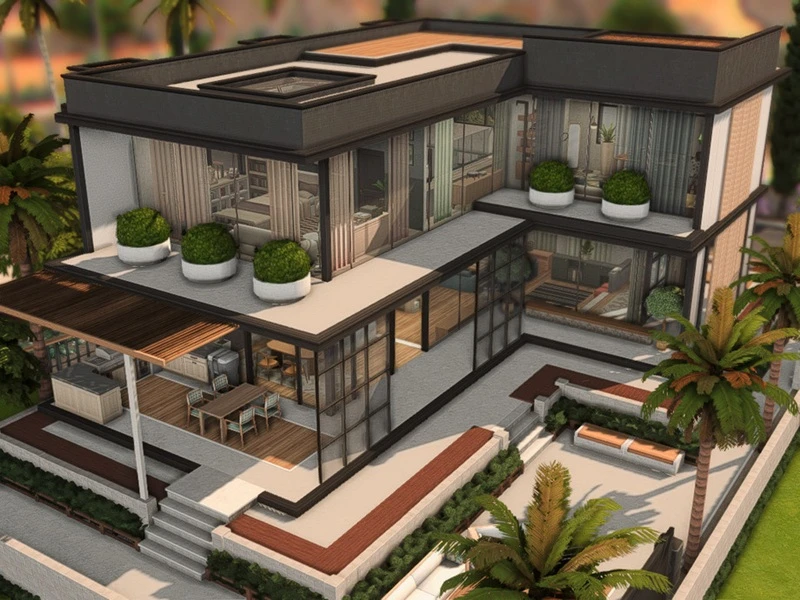 🌸 Дом Modern Elegant House 🌸