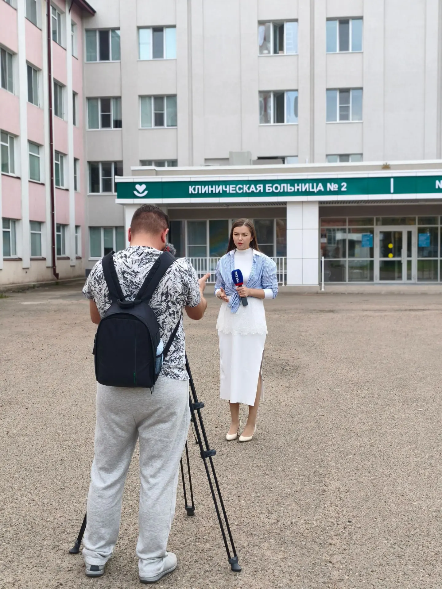 🧡Сегодня в кардиологическом отделении больницы снимали репортаж,  посвященный Всемирно...