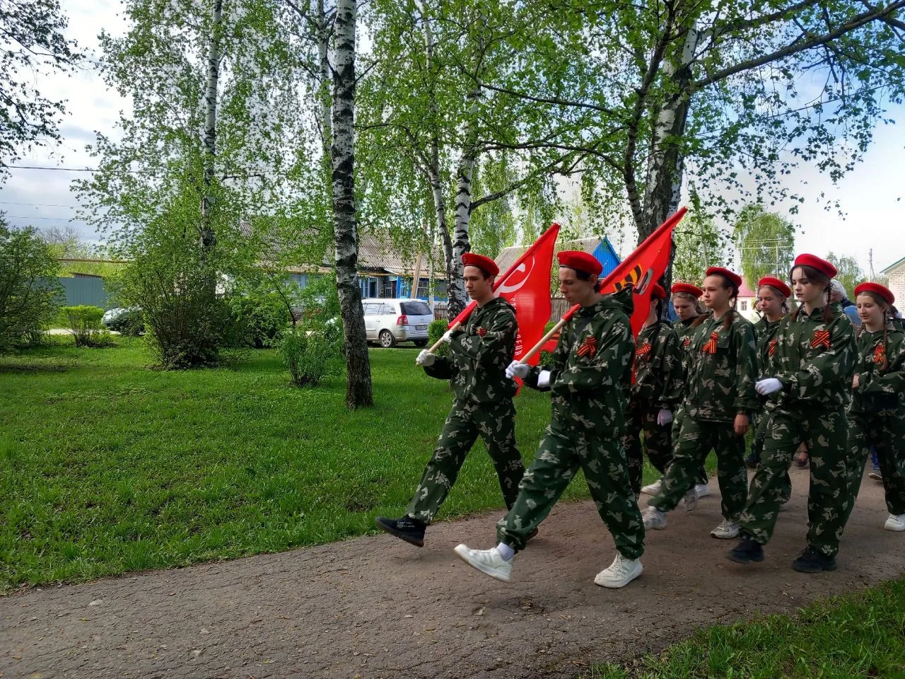 Сегодня учащиеся и педагоги МОУ " Пехлецкая СШ им. В. В. Соловова"  приняли участие в  ...