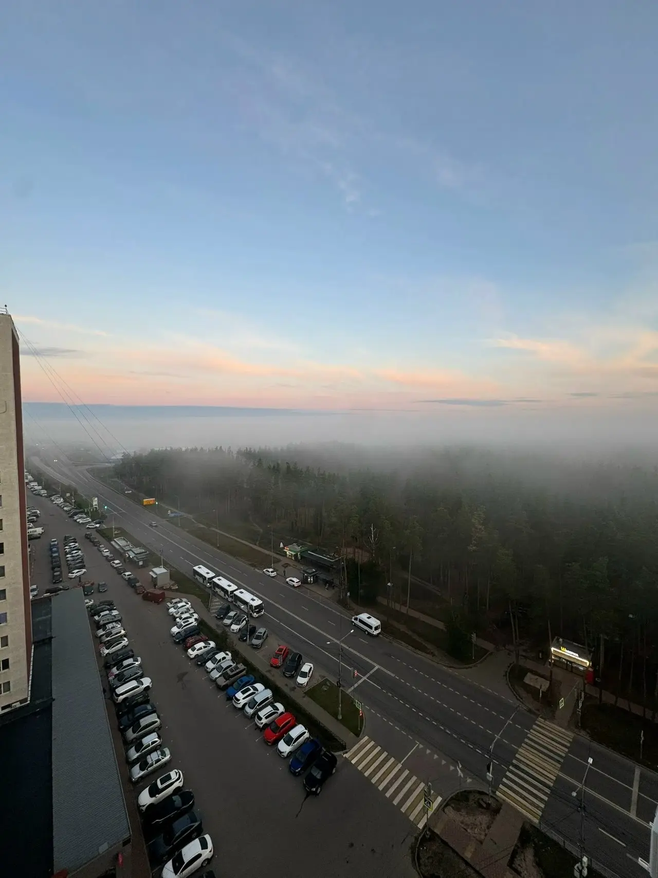 Сайлентхил над Боровом утром.