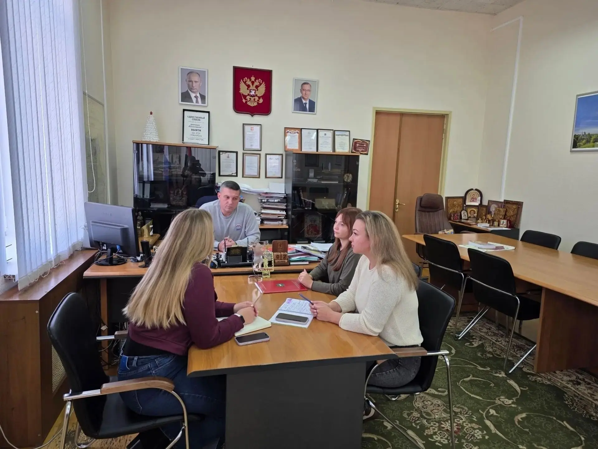 Рабочая встреча с командой отдела молодёжной политики✅
