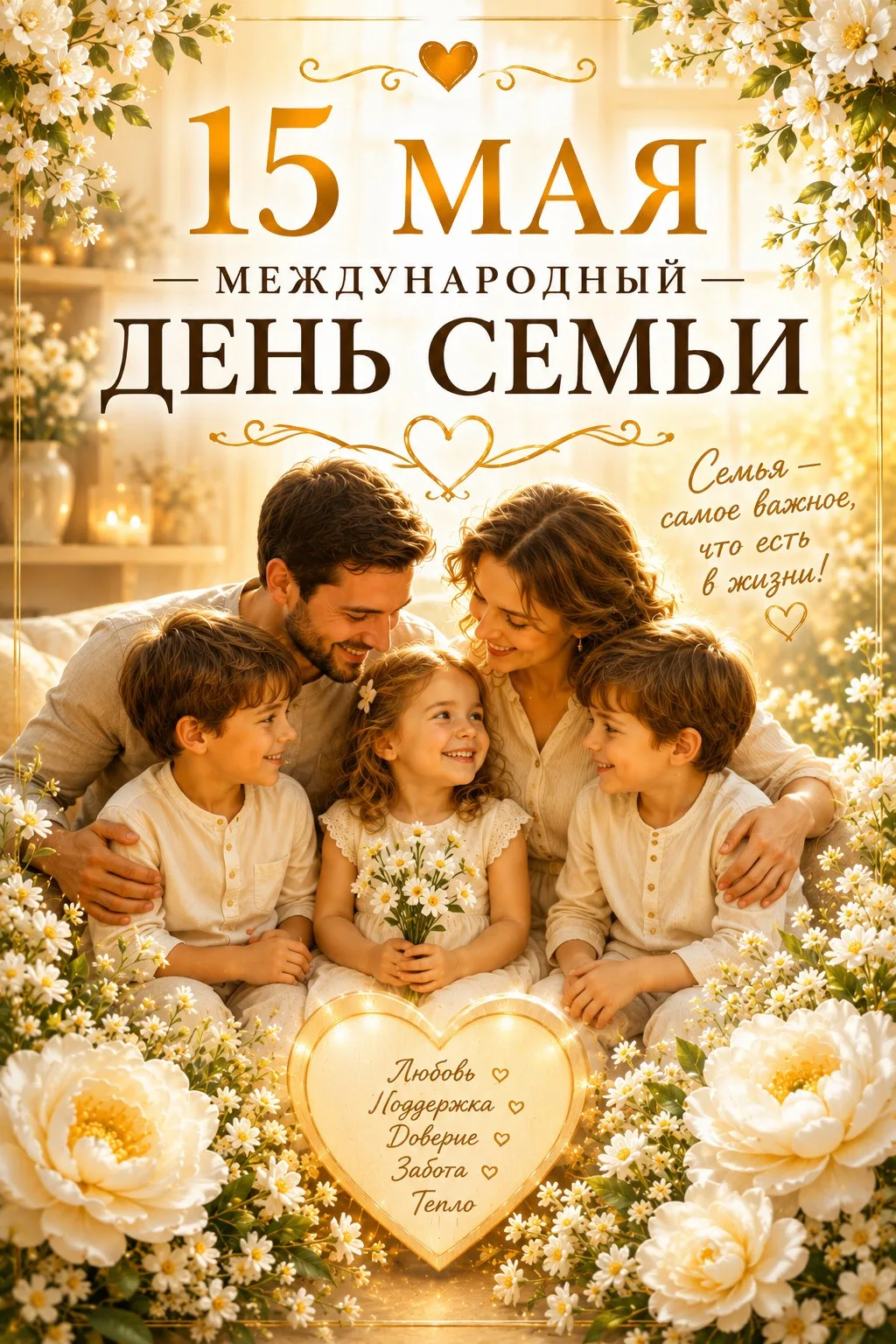 Дорогие друзья, приглашаем Вас на мероприятия, посвященные Международному Дню семьи!