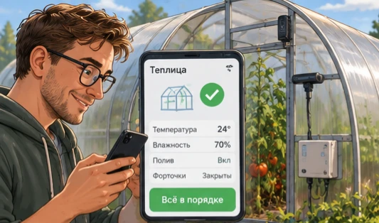 Притча об умной теплице 📱🍅
